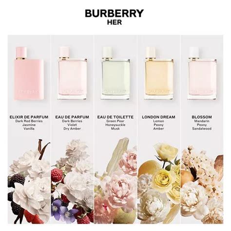 dossier burberry her|burberry her peony scent.